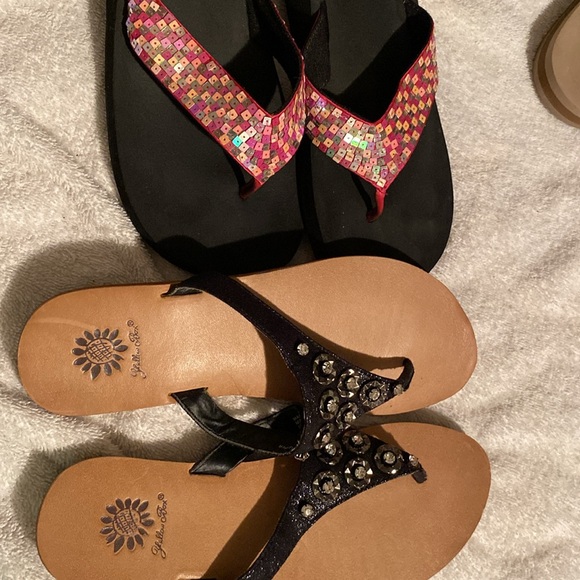 Yellow Box Size 7.5 Sequin Rhinestone Bundle - Picture 7 of 7